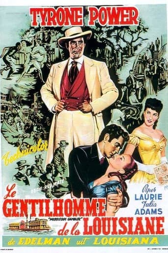 Affiche du film The Mississippi Gambler (1953)