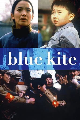 蓝风筝 (1994) movie poster