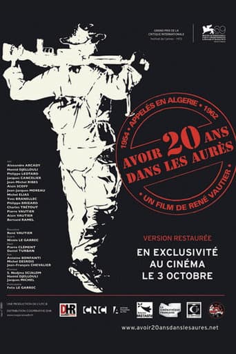 Affiche du film Avoir vingt ans dans les Aurès (1972)