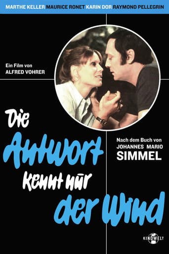 Die Antwort kennt nur der Wind (1974) movie poster