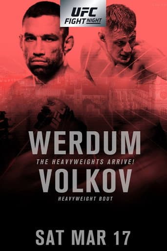 UFC Fight Night 127: Werdum vs. Volkov (2018) movie poster