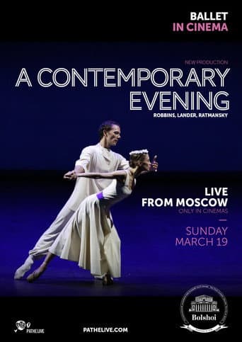Affiche du film The Bolshoi Ballet: A Contemporary Evening (2017)