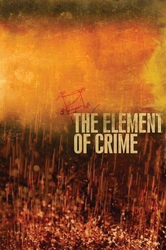 Forbrydelsens element (1984) movie poster