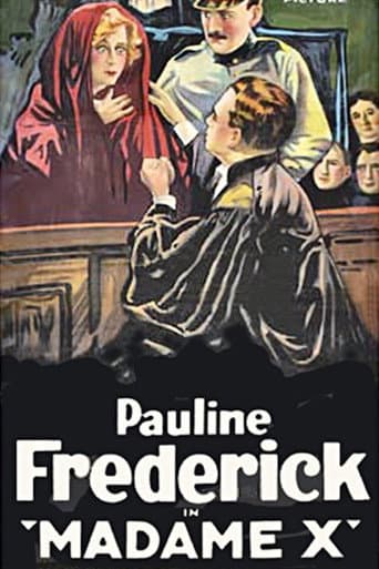 Affiche du film Madame X (1920)