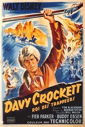 Affiche du film Davy Crockett, King of the Wild Frontier (1955)
