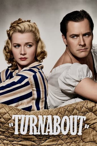 Turnabout (1940) movie poster
