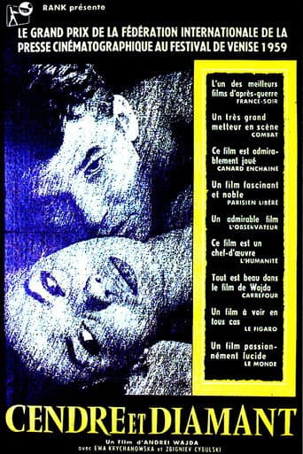 Affiche du film Popiół i diament (1958)