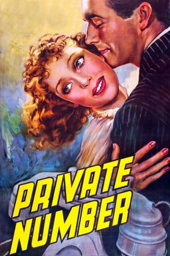 ملصق فيلم Private Number (1936)