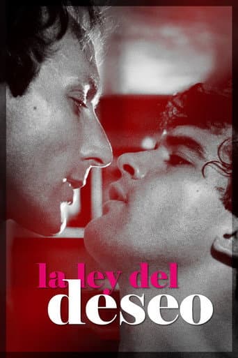 ملصق فيلم La ley del deseo (1987)