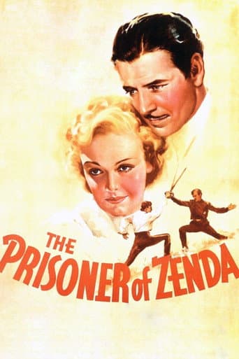 The Prisoner of Zenda (1937) movie poster