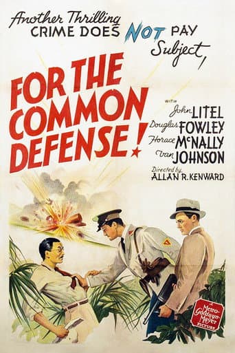 For the Common Defense! (1942) movie poster