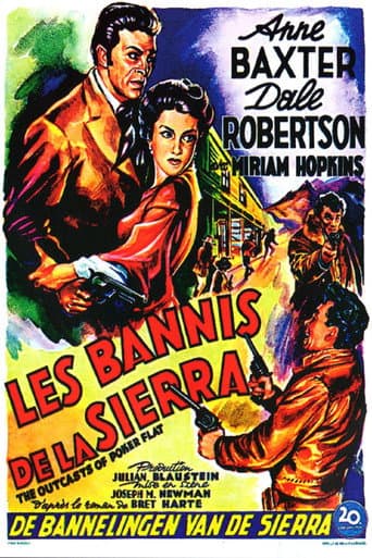 Affiche du film The Outcasts of Poker Flat (1952)