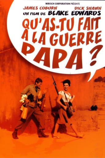 Affiche du film What Did You Do in the War, Daddy? (1966)