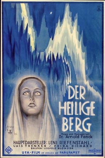 Affiche du film Der heilige Berg (1926)