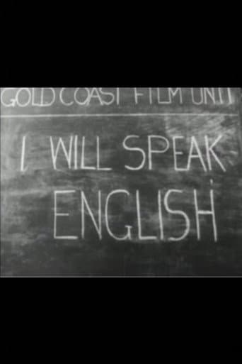 I Will Speak English (1954) movie poster