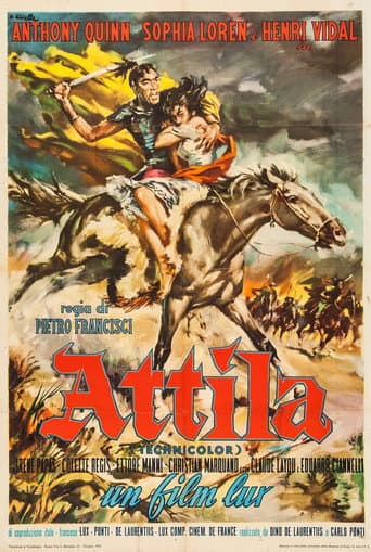 Affiche du film Attila (1954)