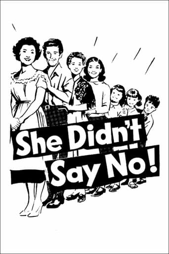 Affiche du film She Didn't Say No! (1958)