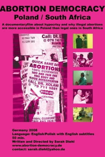 Affiche du film Abortion Democracy: Poland/South Africa (2008)