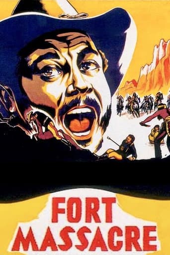 Fort Massacre (1958) movie poster