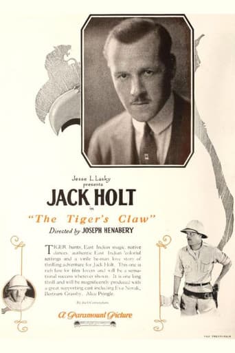 ملصق فيلم The Tiger's Claw (1923)