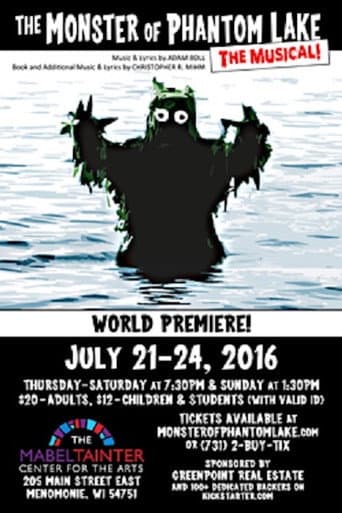 The Monster of Phantom Lake: The Musical! (2017) movie poster