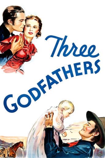 Affiche du film Three Godfathers (1936)