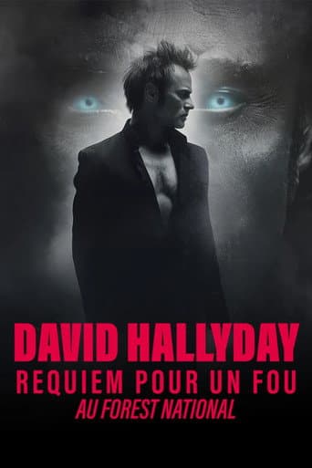 ملصق فيلم David Hallyday, Requiem pour un fou, au Forest National (2025)
