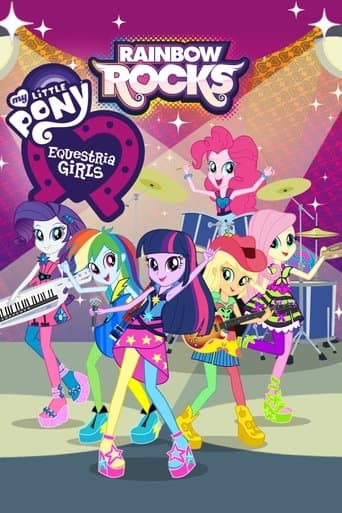 Affiche du film My Little Pony: Equestria Girls – Rainbow Rocks (2014)