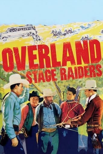 ملصق فيلم Overland Stage Raiders (1938)