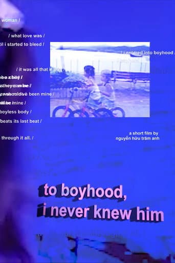 to boyhood, i never knew him (2022) movie poster