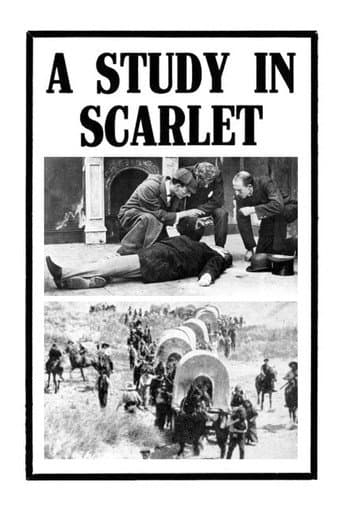 Affiche du film A Study in Scarlet (1914)