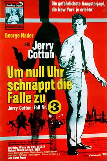 Affiche du film Jerry Cotton - Um Null Uhr schnappt die Falle zu (1966)