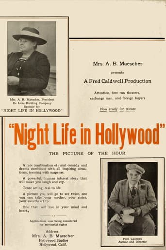 Affiche du film Night Life in Hollywood (1922)