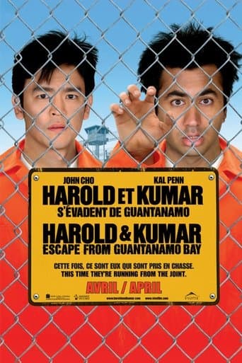 Affiche du film Harold & Kumar Escape from Guantanamo Bay (2008)