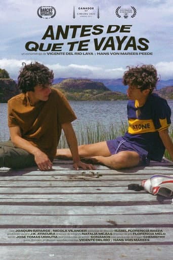 Affiche du film Antes de que te vayas (2022)