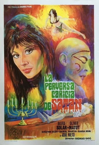 Affiche du film La perversa caricia de Satán (1976)