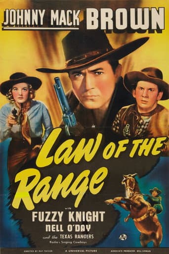 Law of the Range (1941) movie poster