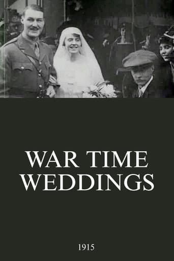 War Time Weddings (1915) movie poster