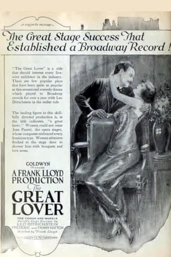 The Great Lover (1920) movie poster