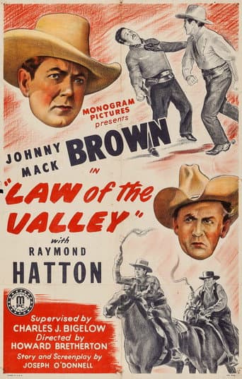 Affiche du film Law of the Valley (1944)