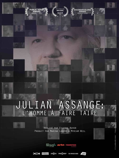 Affiche du film Julian Assange : l’homme à faire taire (2025)