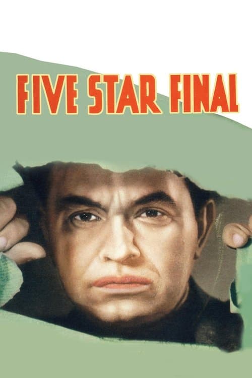 Affiche du film Five Star Final (1931)