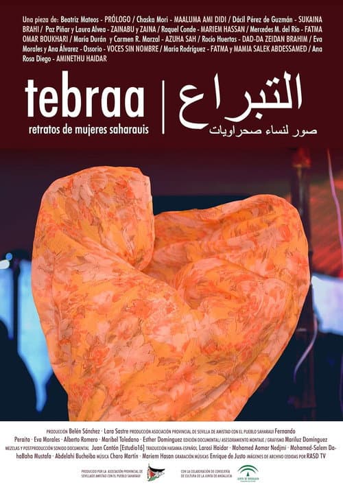 Affiche du film Tebraa, retratos de mujeres saharauis (2007)