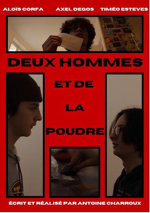 Affiche du film Deux hommes et de la poudre (2023)