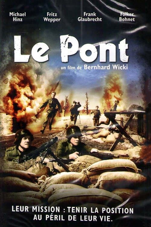 Affiche du film Die Brücke (1959)