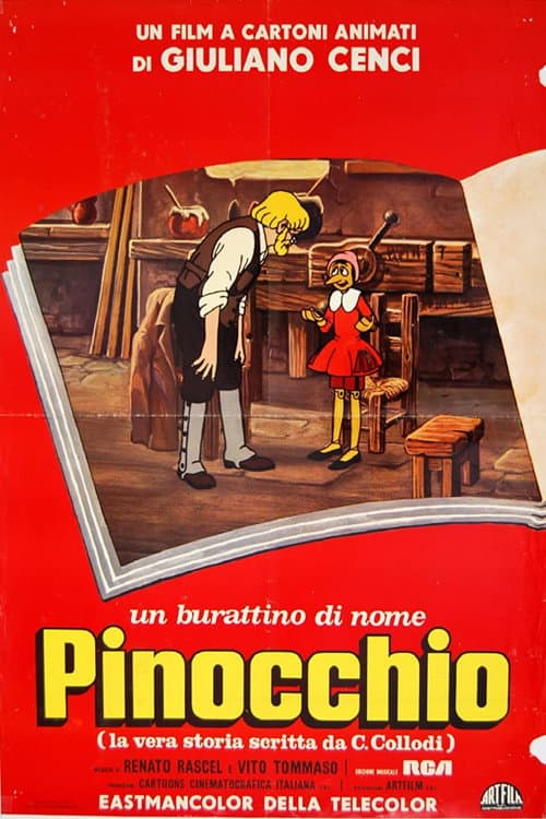 ملصق فيلم Un burattino di nome Pinocchio (1972)