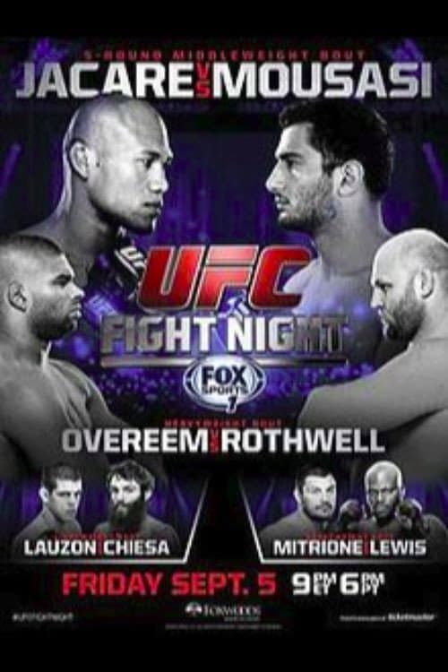 ملصق فيلم UFC Fight Night 50: Jacare vs. Mousasi (2014)