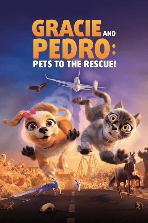 Affiche du film Gracie & Pedro: Pets to the Rescue (2024)