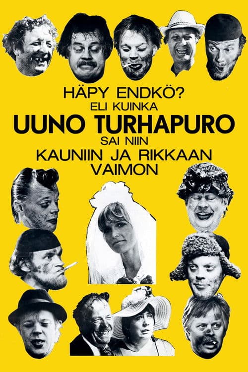 Häpy endkö? Eli kuinka Uuno Turhapuro sai niin kauniin ja rikkaan vaimon (1977) movie poster