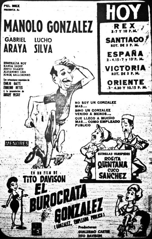 ملصق فيلم El burócrata González (1964)